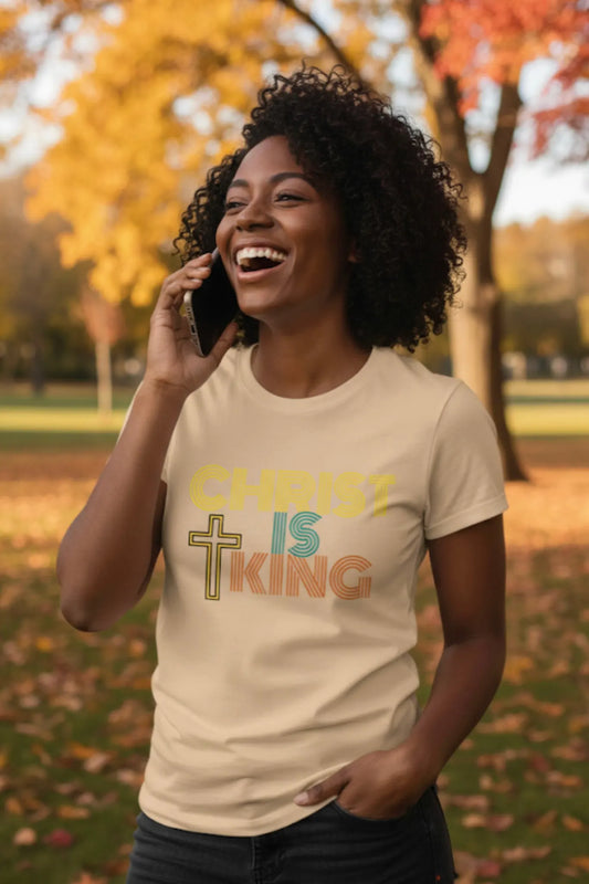 Christ Is King | Christian Clothing | Limited Edition Christian T-Shirt