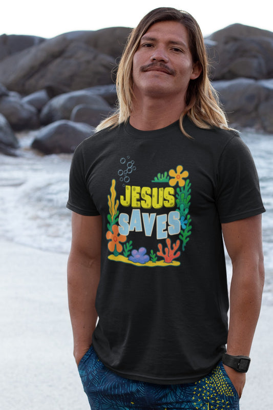 High Seas Jesus T-Shirt | Christian Graphic Tee | Limited Edition Christian Apparel