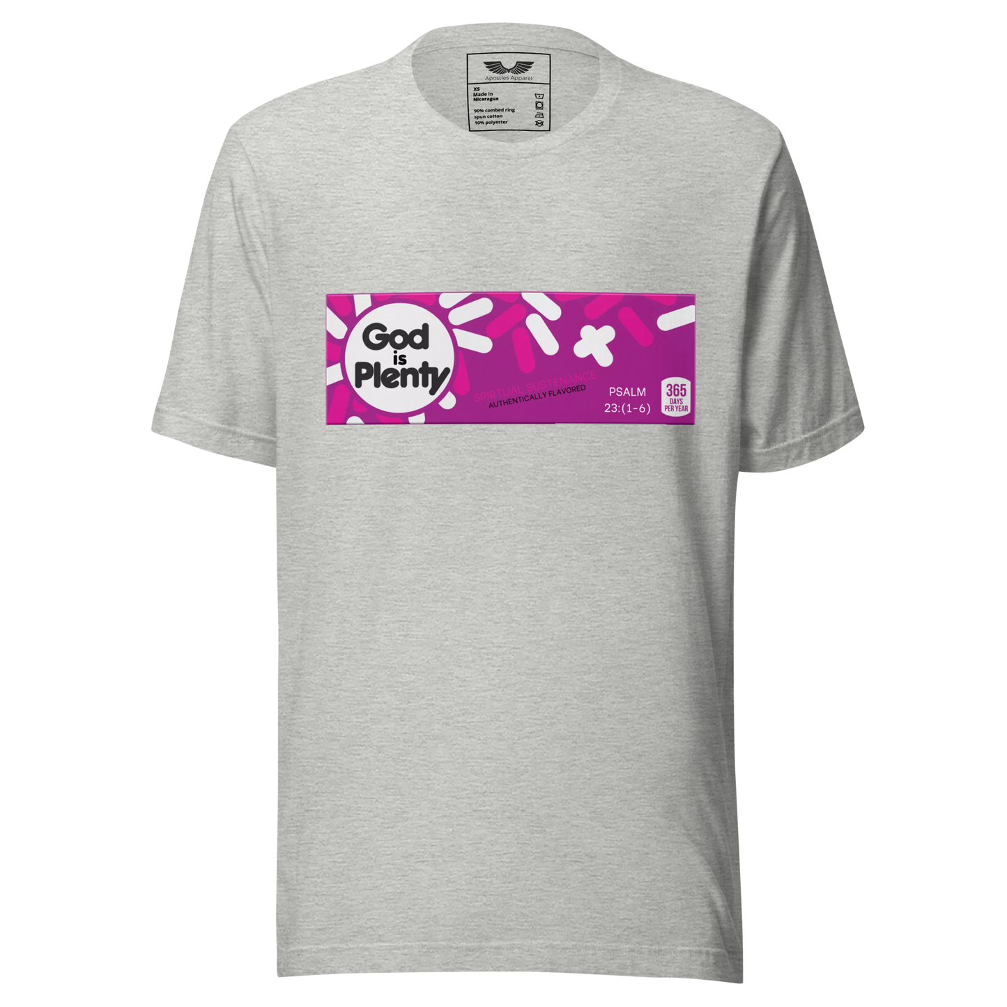 God Is Plenty T-Shirt | Christian Clothing | Faith-Based Apparel