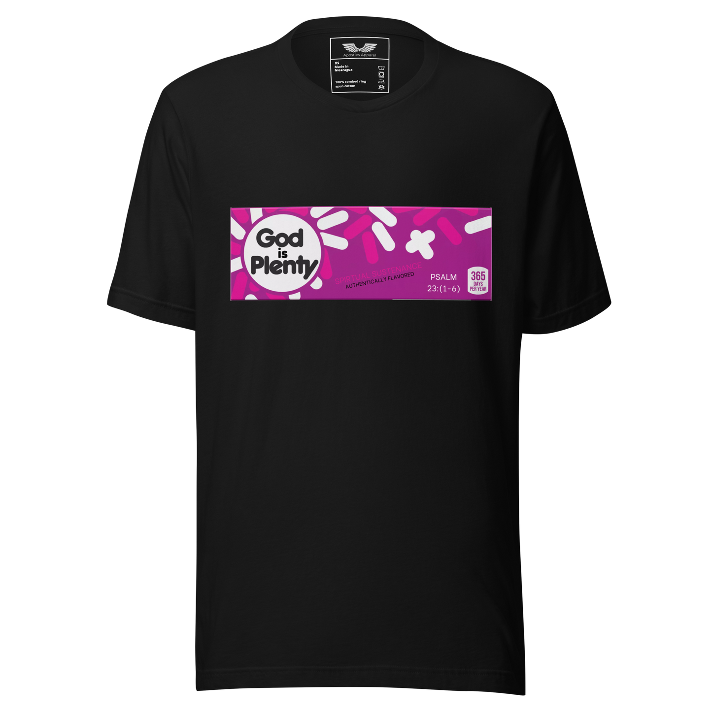 God Is Plenty T-Shirt | Christian Clothing | Faith-Based Apparel