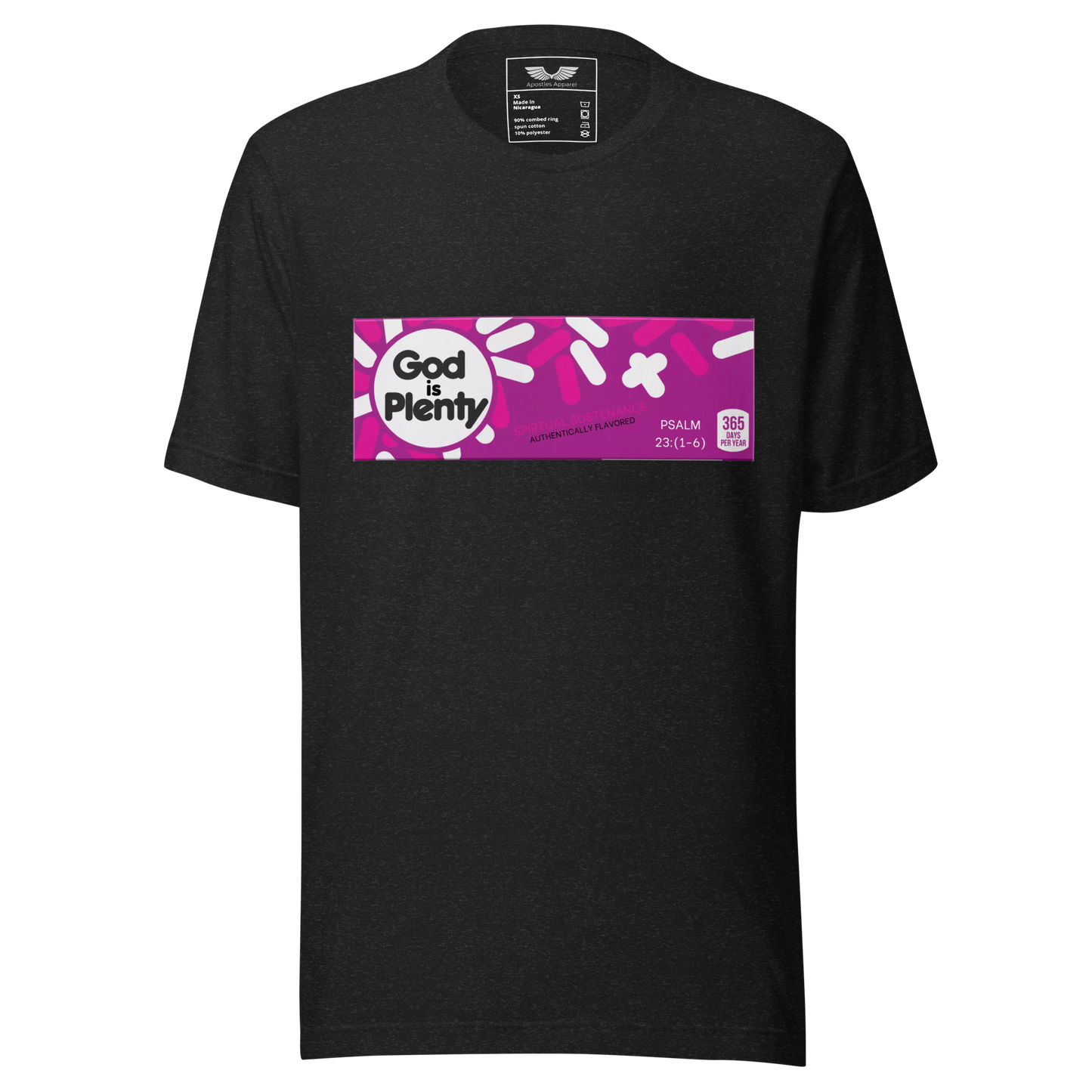 God Is Plenty T-Shirt | Christian Clothing | Faith-Based Apparel