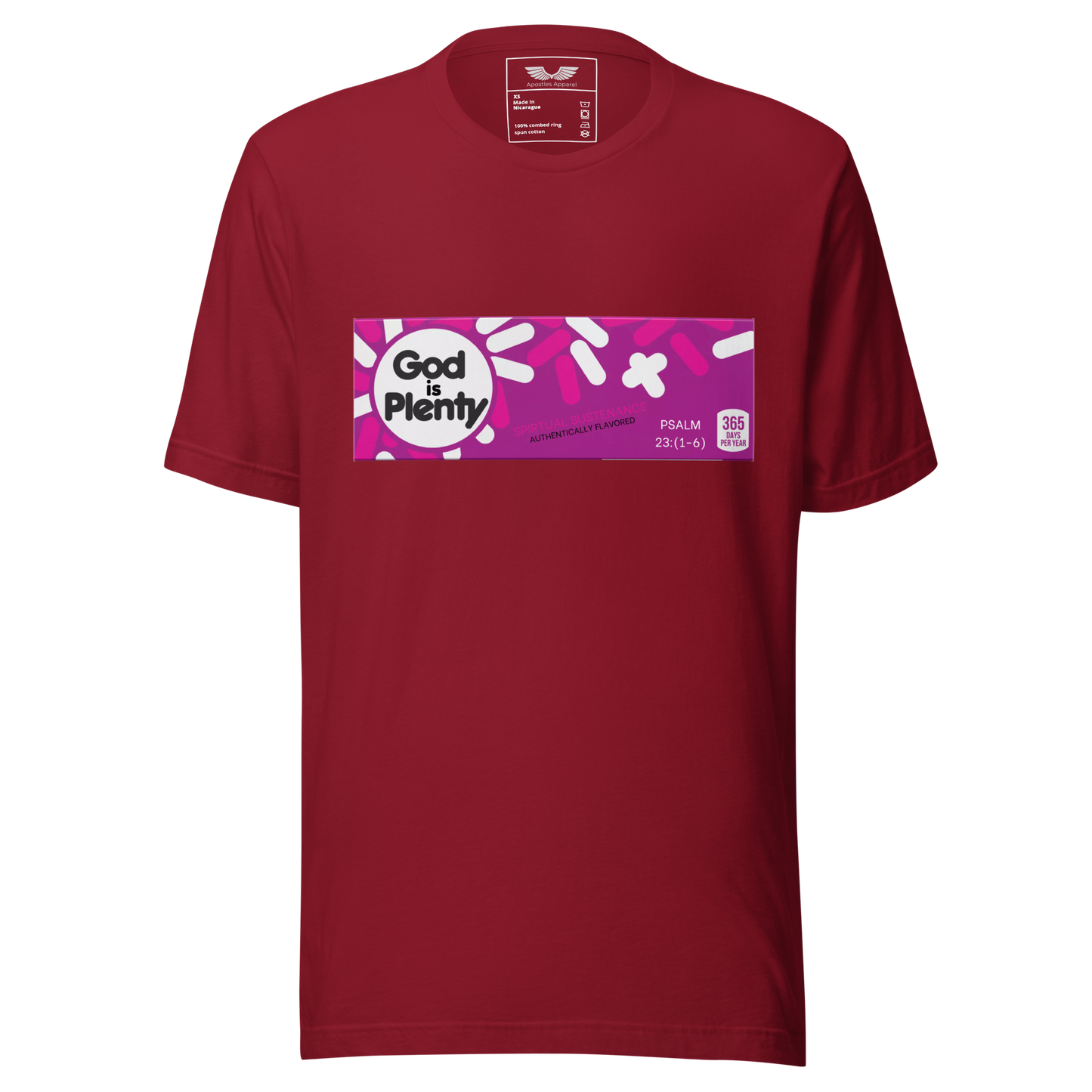 God Is Plenty T-Shirt | Christian Clothing | Faith-Based Apparel