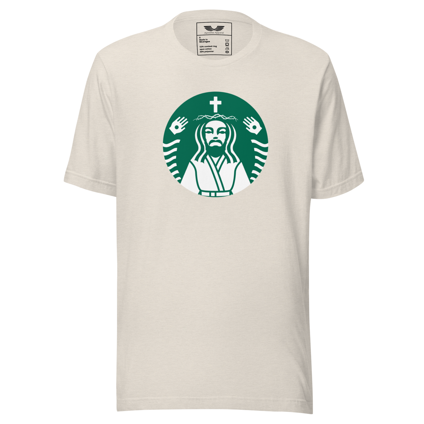 Coffee Jesus T-Shirt | Christian Clothing | Faith-Based Apparel