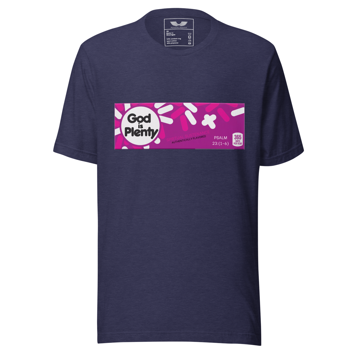 God Is Plenty T-Shirt | Christian Clothing | Faith-Based Apparel