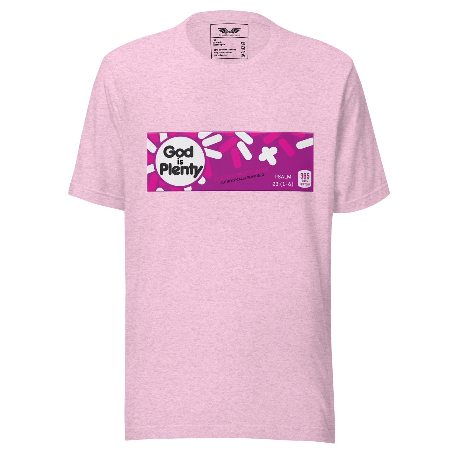 God Is Plenty T-Shirt | Christian Clothing | Faith-Based Apparel