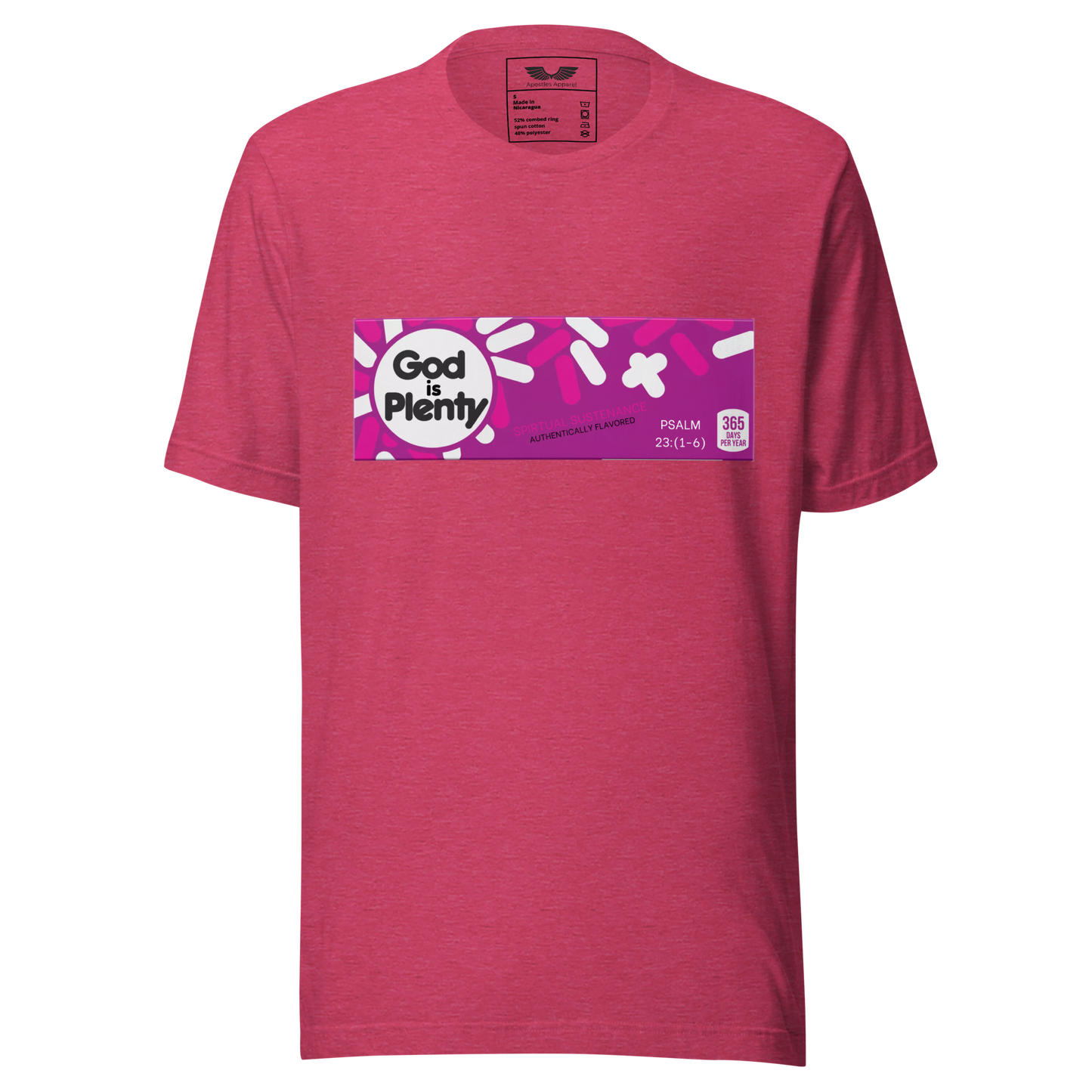 God Is Plenty T-Shirt | Christian Clothing | Faith-Based Apparel