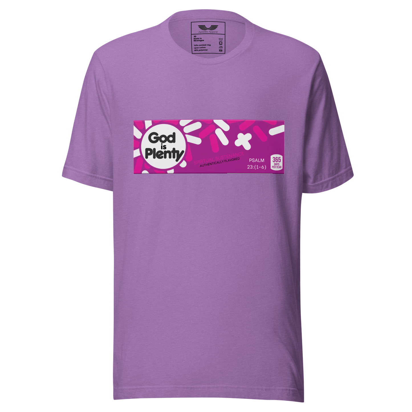 God Is Plenty T-Shirt | Christian Clothing | Faith-Based Apparel