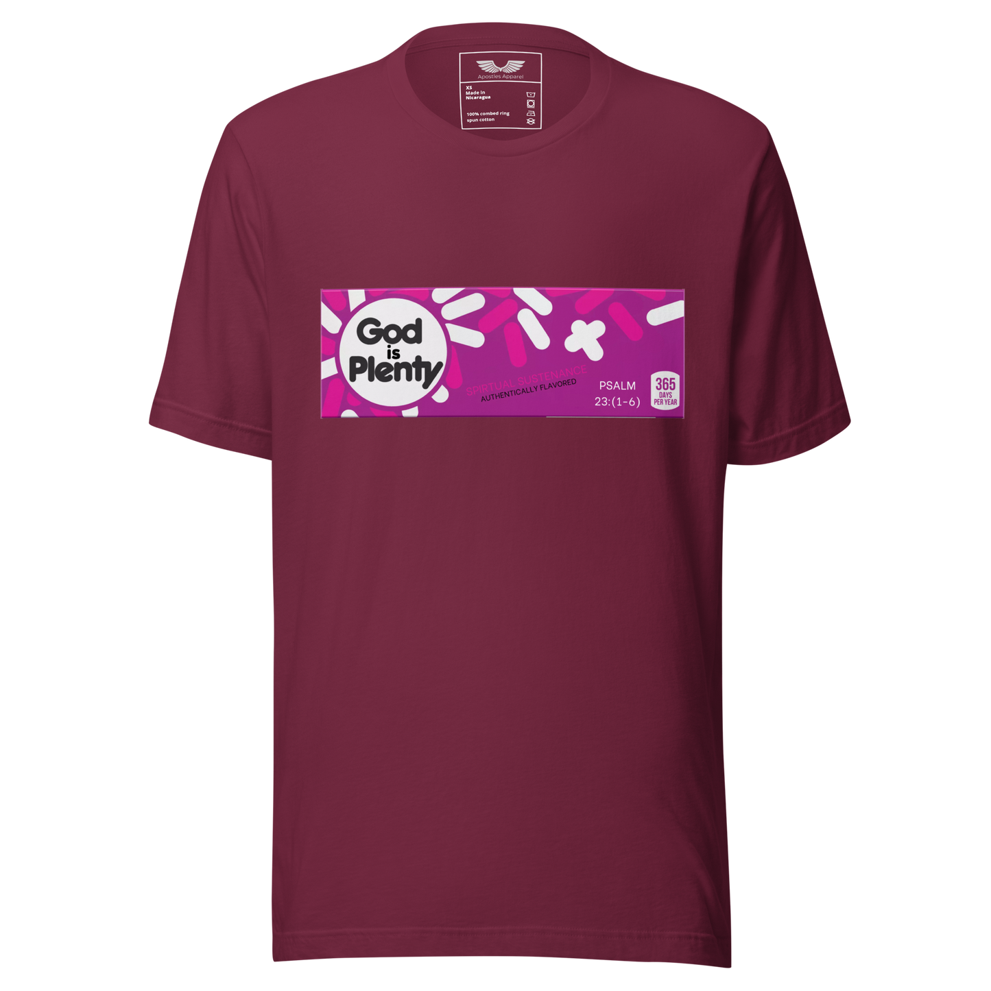 God Is Plenty T-Shirt | Christian Clothing | Faith-Based Apparel