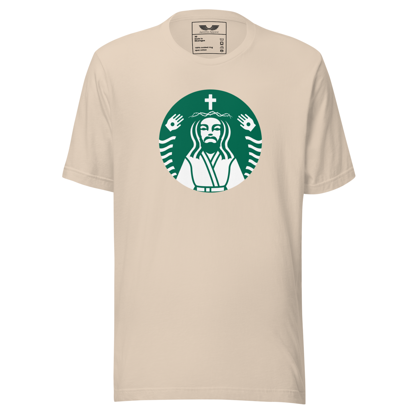 Coffee Jesus T-Shirt | Christian Clothing | Faith-Based Apparel