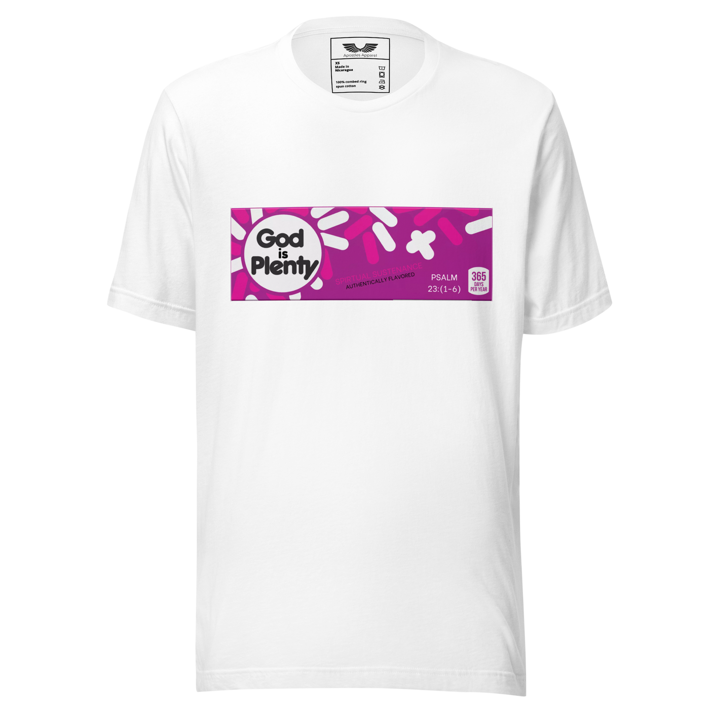 God Is Plenty T-Shirt | Christian Clothing | Faith-Based Apparel