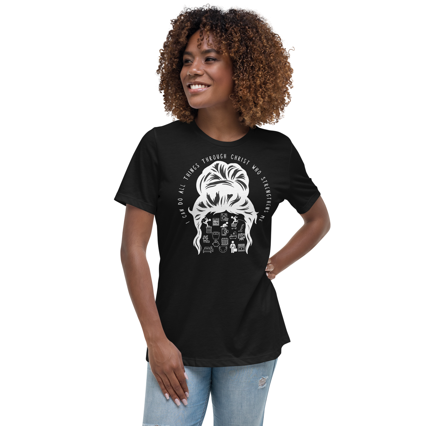 Women’s “Mom Can Do All Things” T-Shirt | Christian Clothing | Limited Edition