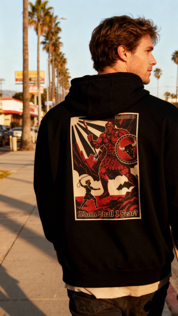Whom Shall I Fear - Premium Hoodie | Psalm 27 (Extremely Limited Edition)