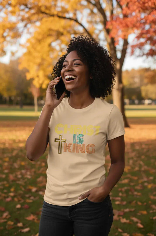 Christ Is King | Christian Clothing | Limited Edition Christian T-Shirt