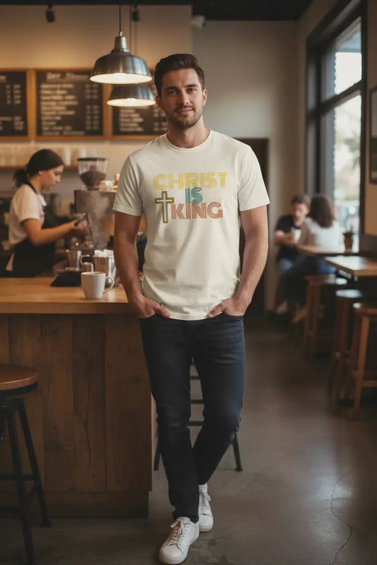 Christ Is King | Christian Clothing | Limited Edition Christian T-Shirt