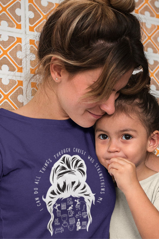 Women’s “Mom Can Do All Things” T-Shirt | Christian Clothing | Limited Edition