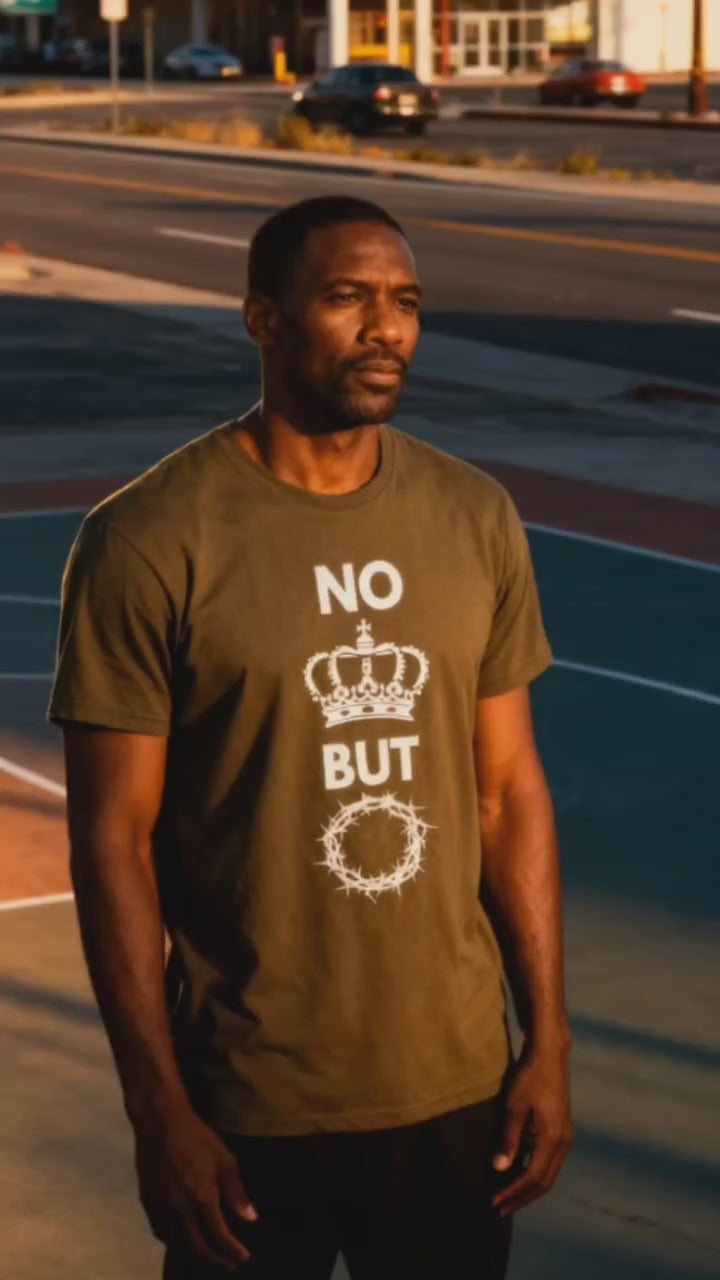 No King But Christ T-Shirt: Wear Faith, Save Lives (Limited Edition)