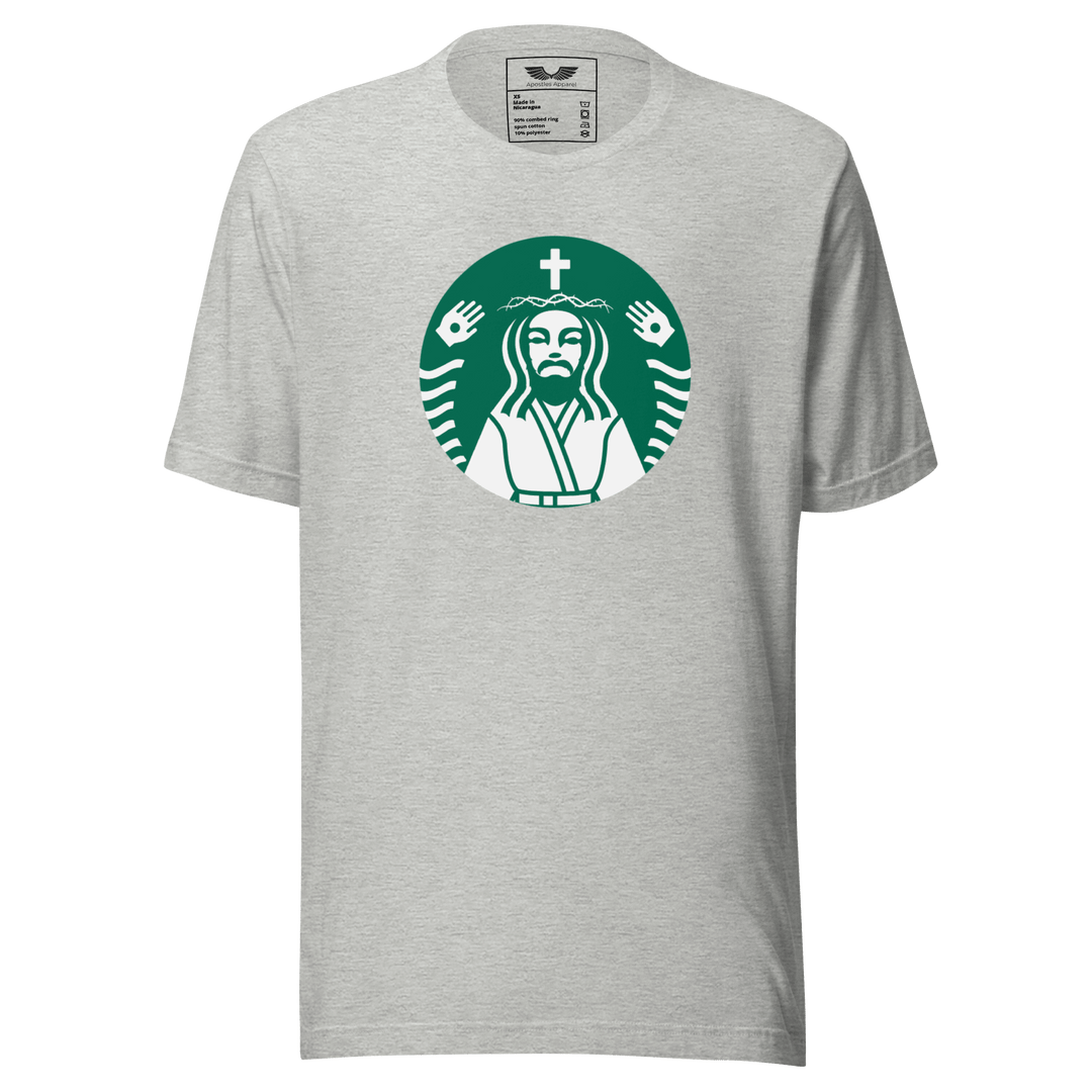 Coffee Jesus T-Shirt | Christian Clothing | Faith-Based Apparel