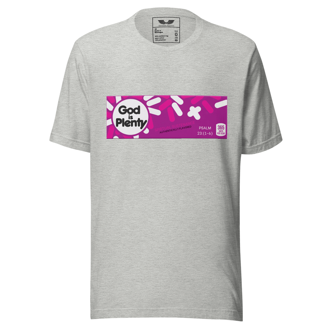 God Is Plenty T-Shirt | Christian Clothing | Faith-Based Apparel