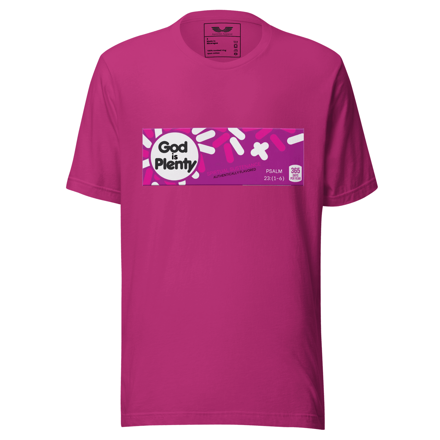 God Is Plenty T-Shirt | Christian Clothing | Faith-Based Apparel