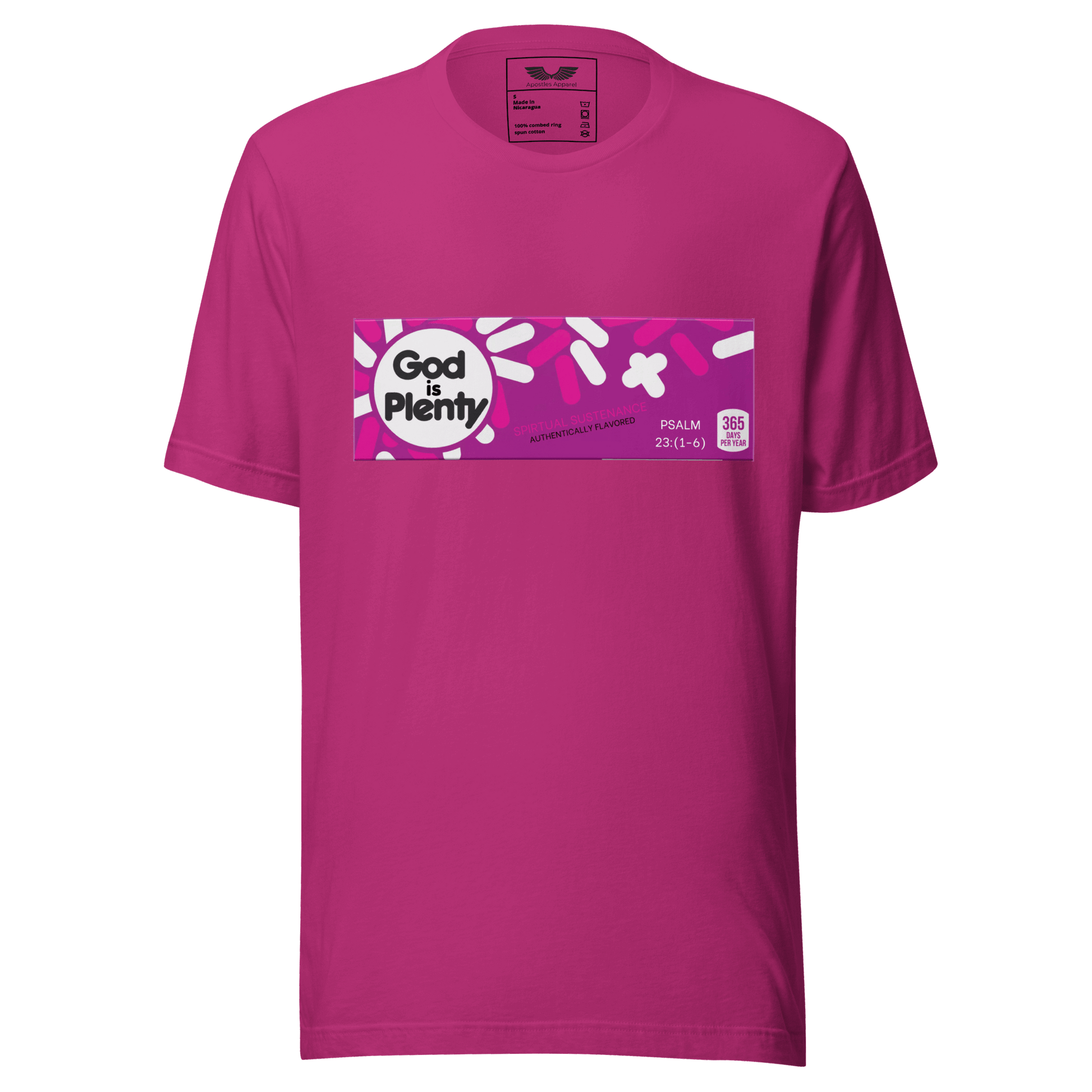 God Is Plenty T-Shirt | Christian Clothing | Faith-Based Apparel