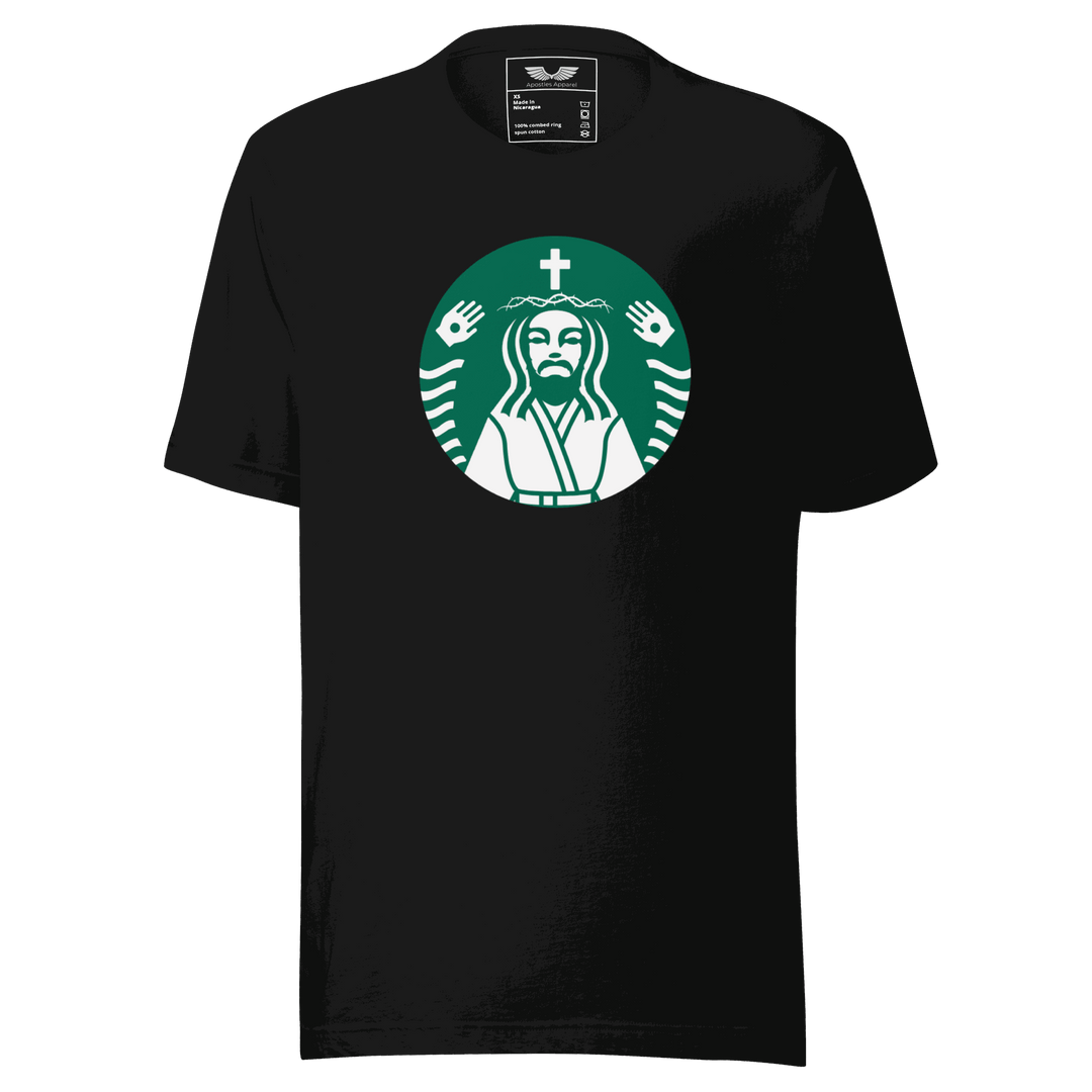 Coffee Jesus T-Shirt | Christian Clothing | Faith-Based Apparel