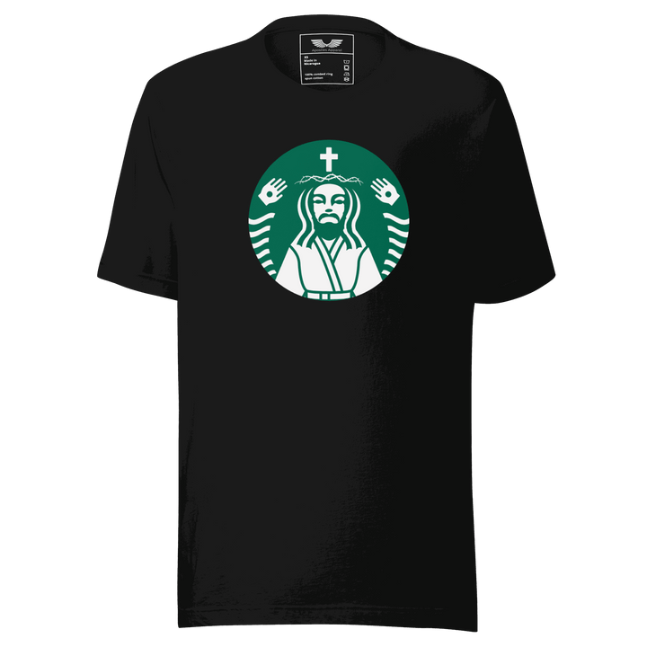 Coffee Jesus T-Shirt | Christian Clothing | Faith-Based Apparel