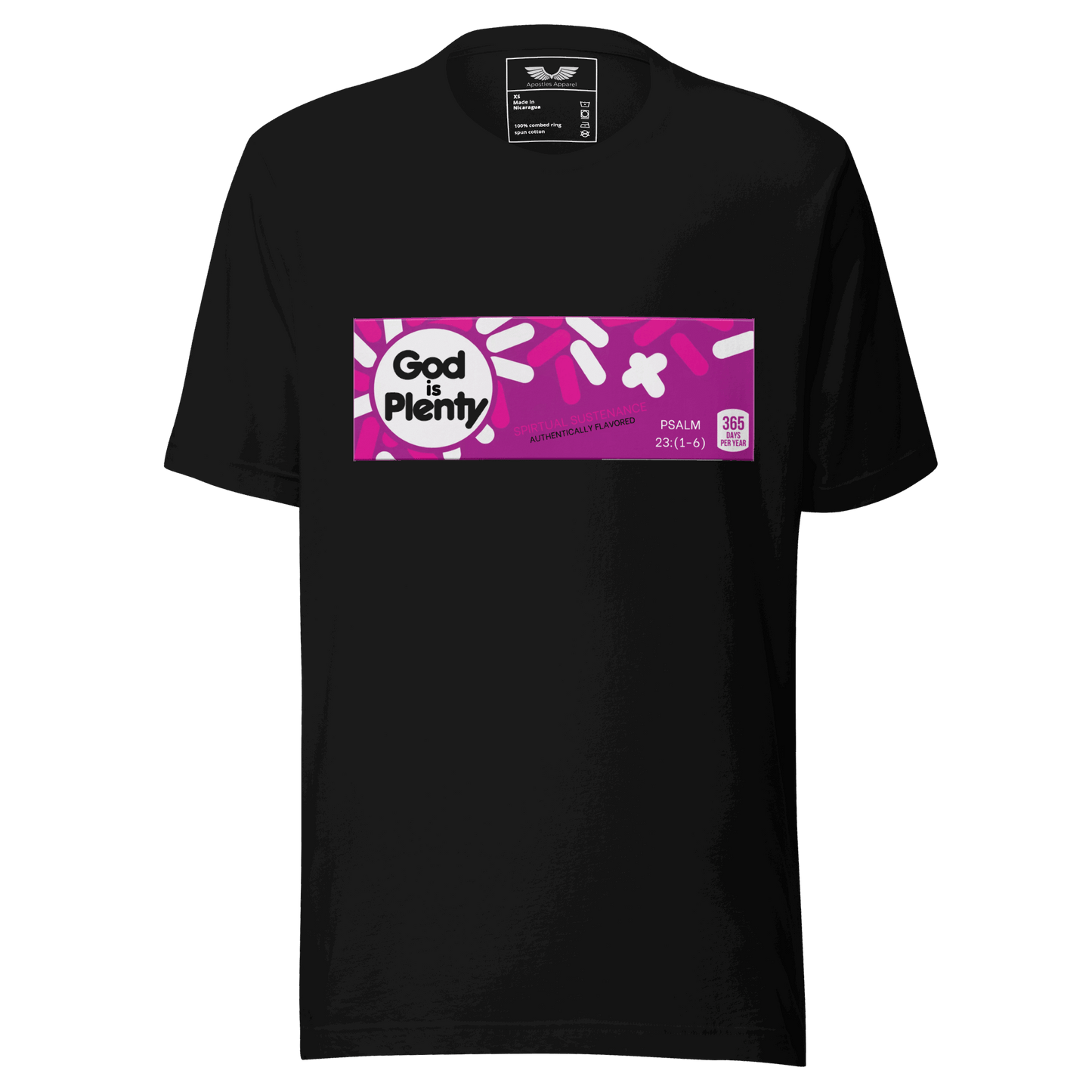 God Is Plenty T-Shirt | Christian Clothing | Faith-Based Apparel