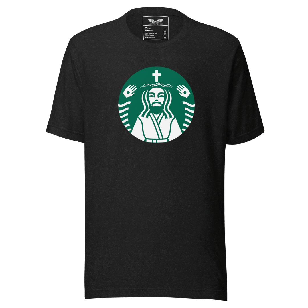 Coffee Jesus T-Shirt | Christian Clothing | Faith-Based Apparel