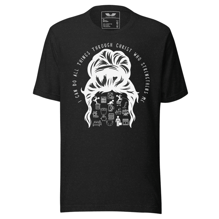Women’s “Mom Can Do All Things” T-Shirt | Christian Clothing | Limited Edition