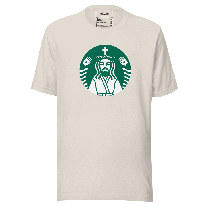 Coffee Jesus T-Shirt | Christian Clothing | Faith-Based Apparel