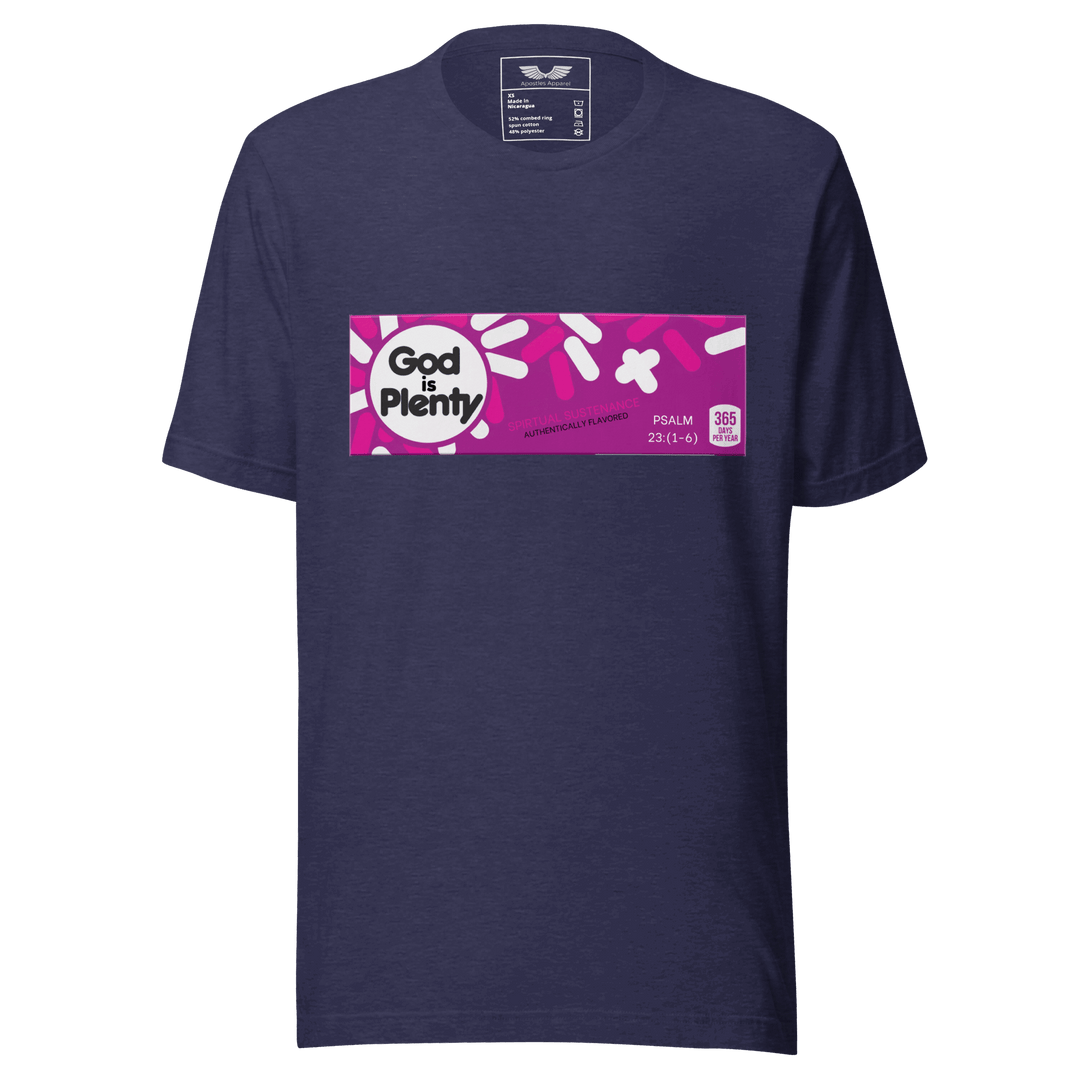 God Is Plenty T-Shirt | Christian Clothing | Faith-Based Apparel