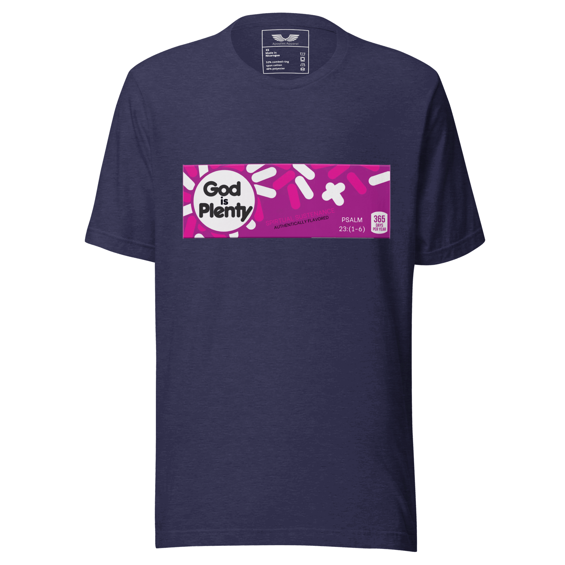 God Is Plenty T-Shirt | Christian Clothing | Faith-Based Apparel
