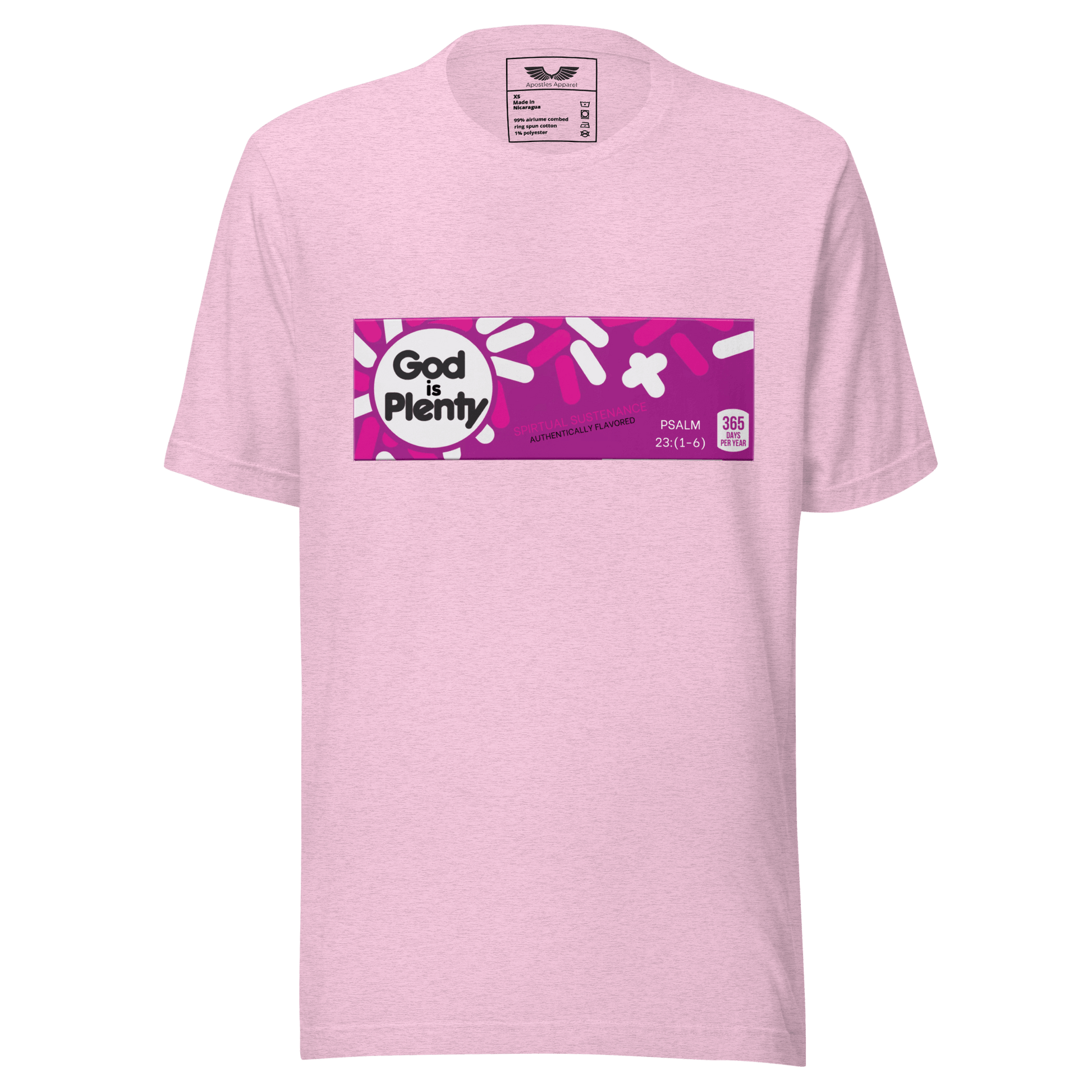 God Is Plenty T-Shirt | Christian Clothing | Faith-Based Apparel