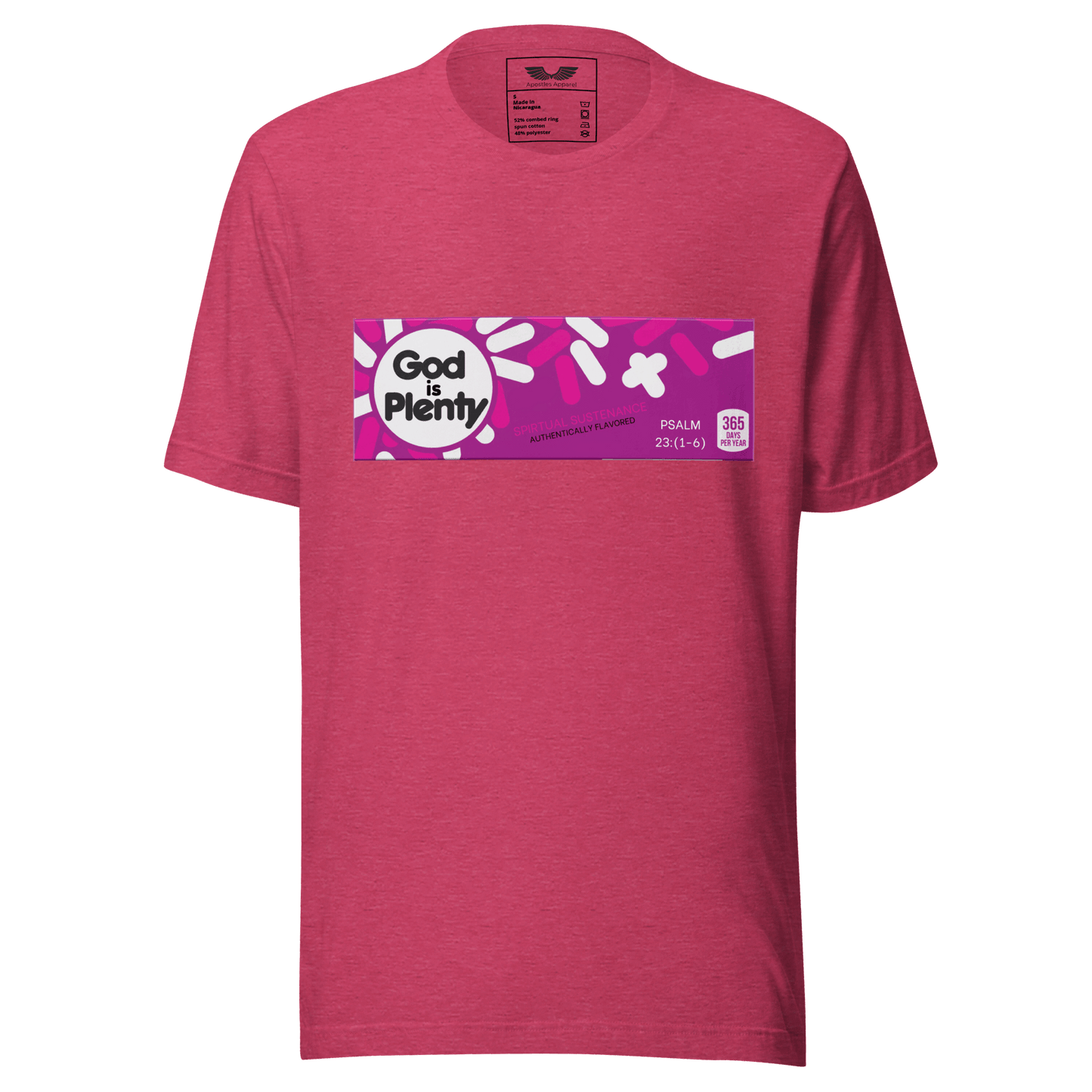 God Is Plenty T-Shirt | Christian Clothing | Faith-Based Apparel