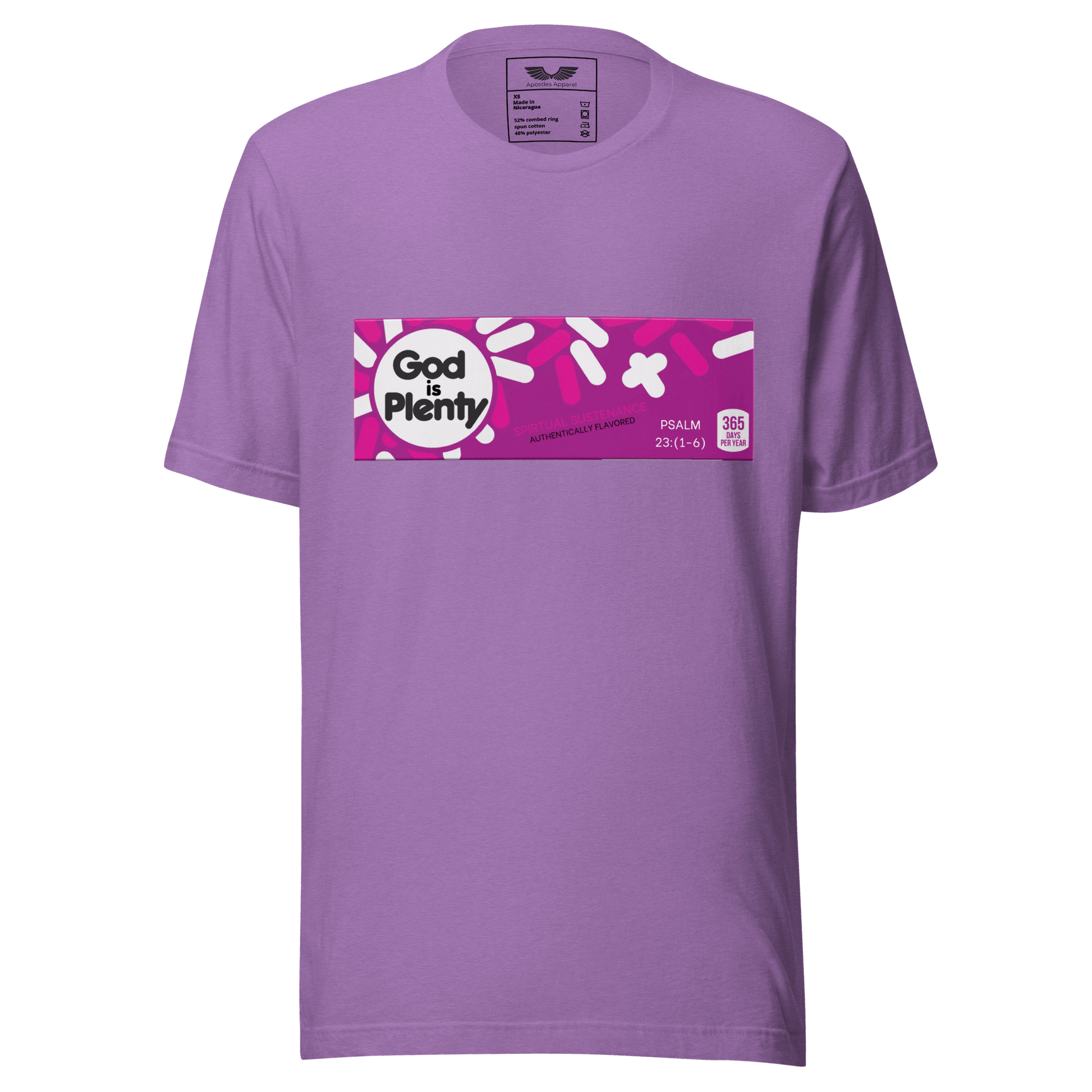 God Is Plenty T-Shirt | Christian Clothing | Faith-Based Apparel
