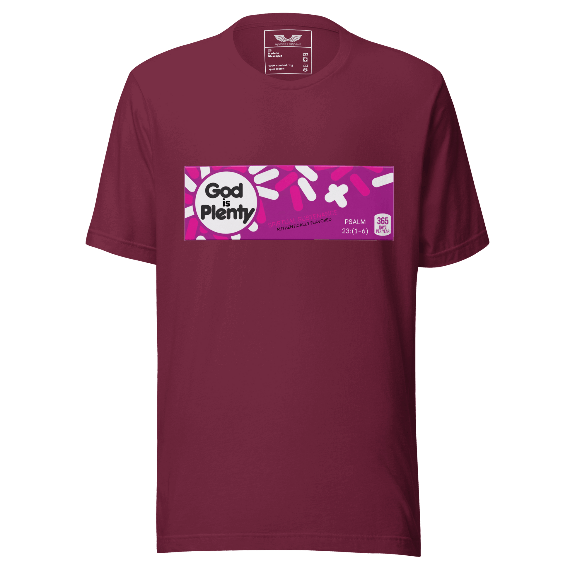 God Is Plenty T-Shirt | Christian Clothing | Faith-Based Apparel