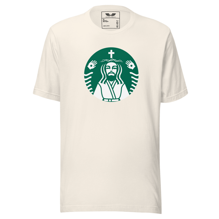 Coffee Jesus T-Shirt | Christian Clothing | Faith-Based Apparel