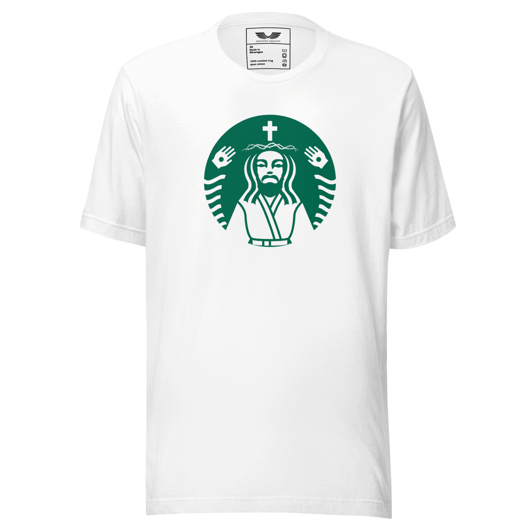 Coffee Jesus T-Shirt | Christian Clothing | Faith-Based Apparel