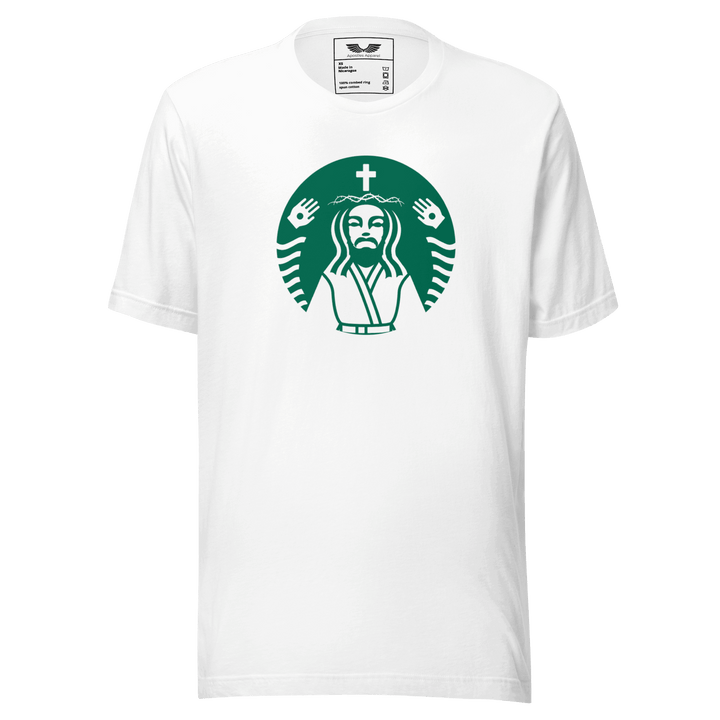 Coffee Jesus T-Shirt | Christian Clothing | Faith-Based Apparel