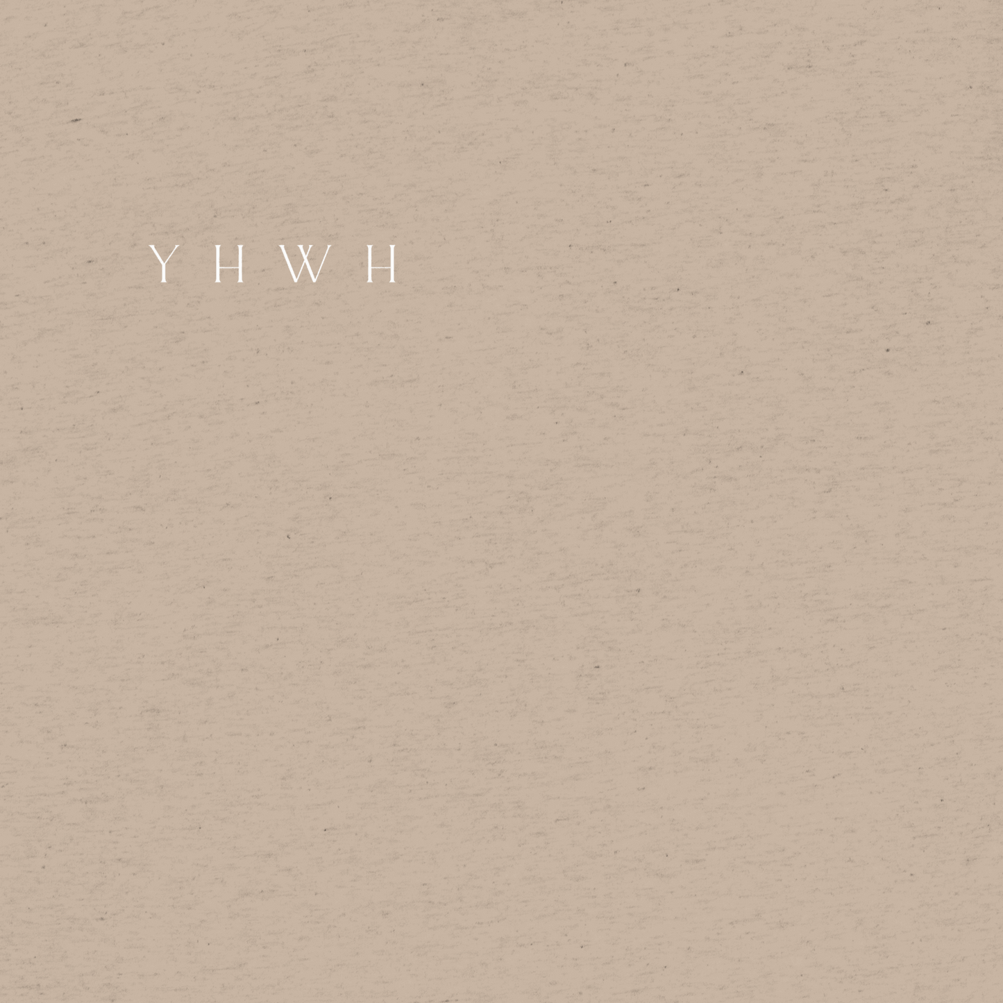 Ultra Premium YHWH T-Shirt | Christian Clothing | Most Limited-Edition Luxury Apparel