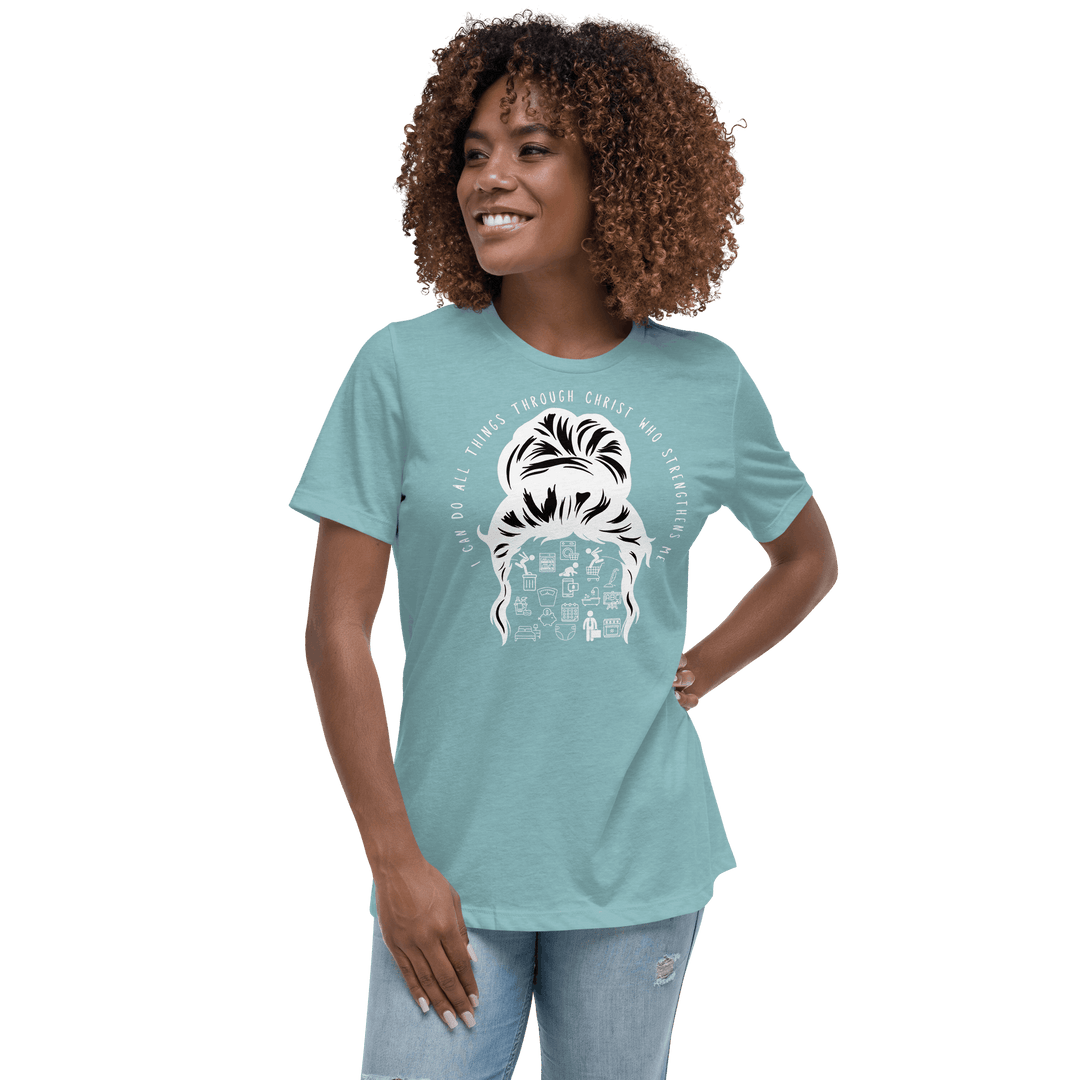 Women’s “Mom Can Do All Things” T-Shirt | Christian Clothing | Limited Edition