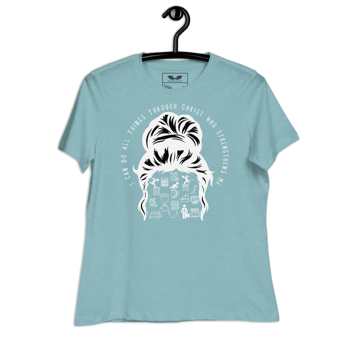 Women’s “Mom Can Do All Things” T-Shirt | Christian Clothing | Limited Edition