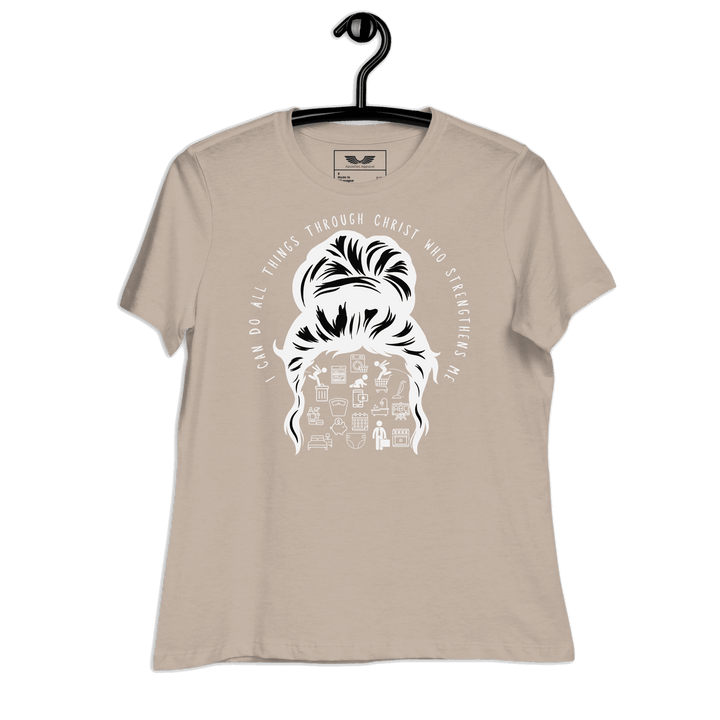 Women’s “Mom Can Do All Things” T-Shirt | Christian Clothing | Limited Edition