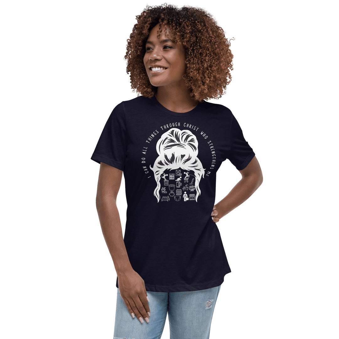 Women’s “Mom Can Do All Things” T-Shirt | Christian Clothing | Limited Edition