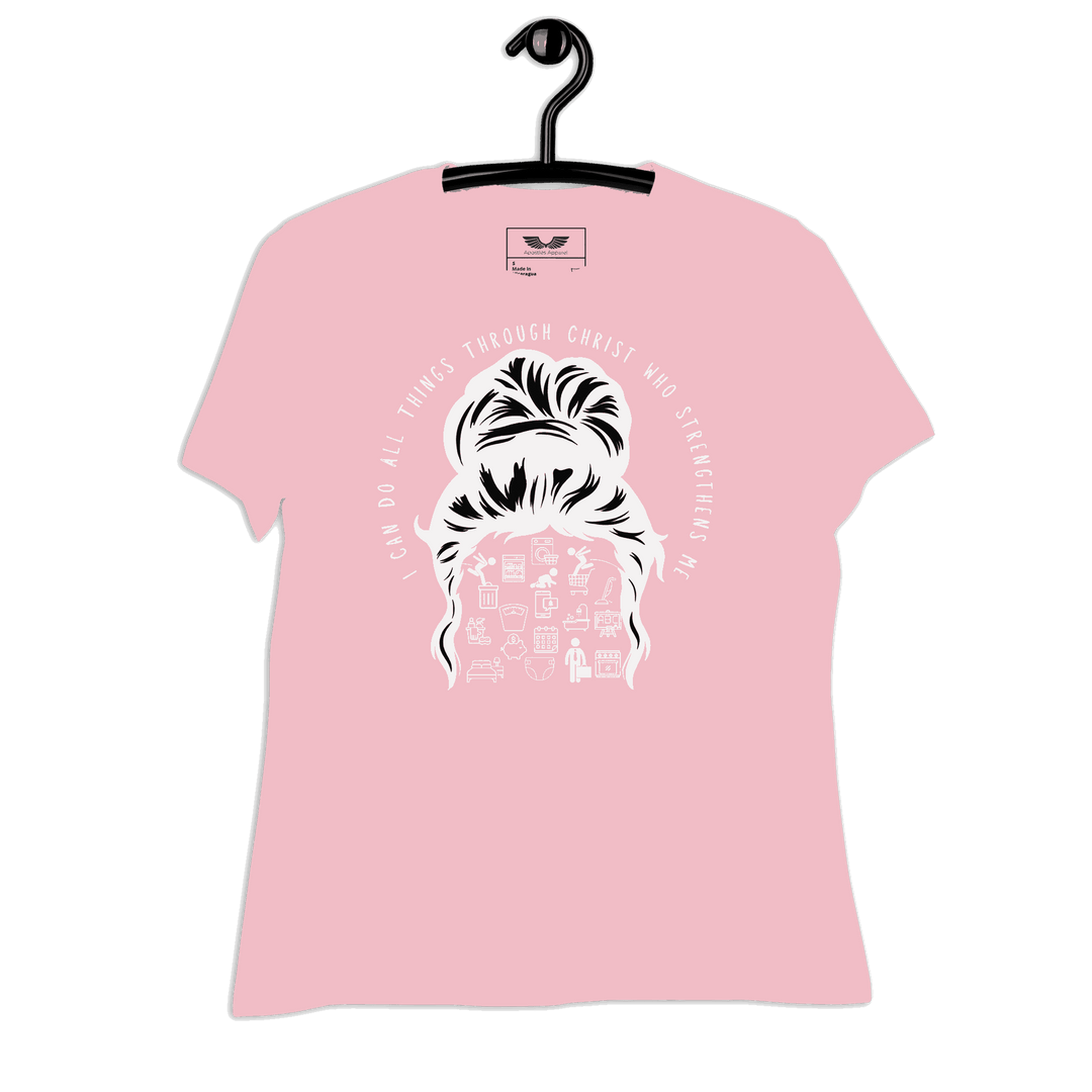 Women’s “Mom Can Do All Things” T-Shirt | Christian Clothing | Limited Edition